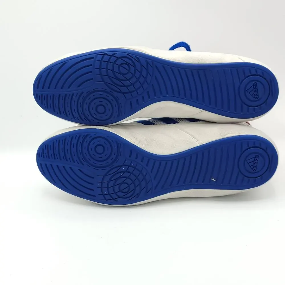 adidas HVC 2 BD7129 - White/Red/Royal Wrestling Boxing MMA men's size 10.5